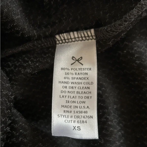 Everly Charcoal Mock Neck Sweater Dress - Picture 11 of 12